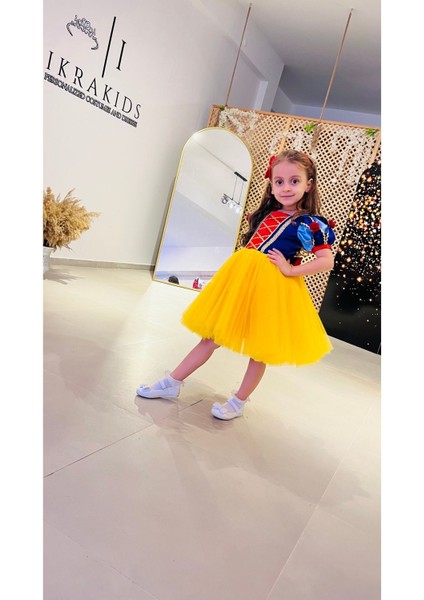 Renkli Pamuk Prenses Kostümü, Masal Teması, Çocuklar Için Eğlenceli Giyim indirimleri