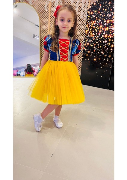 Renkli Pamuk Prenses Kostümü, Masal Teması, Çocuklar Için Eğlenceli Giyim