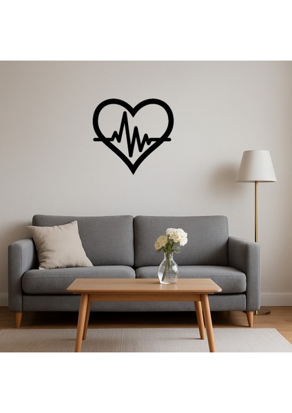 Aşk ve Kalpler Dekoratif Duvar Tablosu - CPT109093-6994 fırsatları