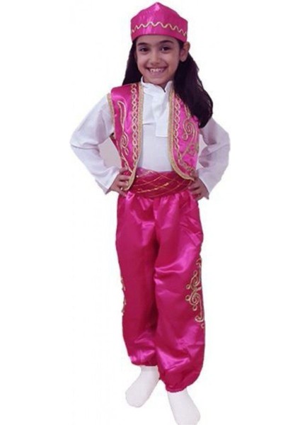 Renkli Folklor Kıyafeti, Şık ve Rahat, Özel Tasarım Kadın Kostümü