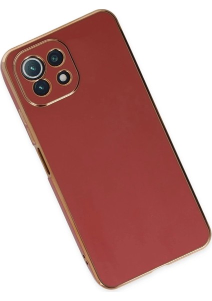 Xiaomi Mi 11 Lite Kılıf Volet Silikon - Kırmızı modelleri