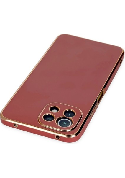 Xiaomi Mi 11 Lite Kılıf Volet Silikon - Kırmızı fırsatları