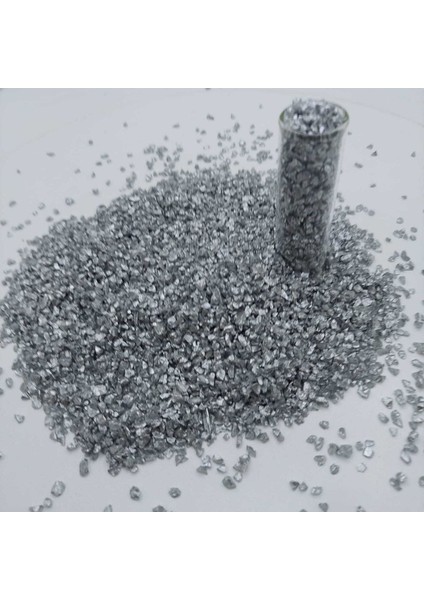 Çok Renkli Cam Kırığı Tasarım Süsleme Öğesi, Dekoratif ve Şık Parça