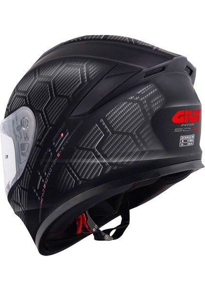 50.x Snake Mat Karbon Kapalı Motosiklet Kaskı modelleri