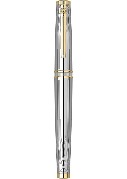 & WizDesign Heritage Dolma Kalem Gold Krom B Uç ( Ömür Boyu Garantili - Lüks Kutulu - İsme Özel Tasarım ) modelleri