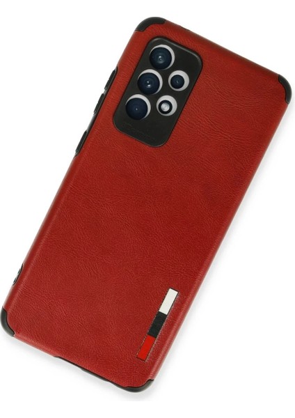 Samsung Galaxy A72 Kılıf Loop Deri Silikon - Kırmızı fiyatları