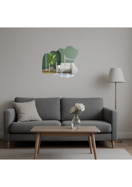 Işaret Parmağı Temalı Dekoratif Aynalı Tablo - CPT103450-9738 indirimleri