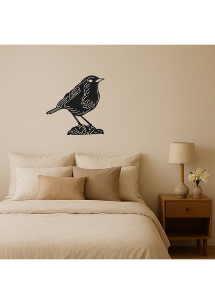 Vahşi Kuş Temalı Mdf Duvar Dekoru - CPT101003-4808