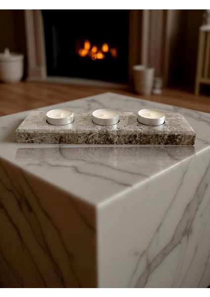 Mermer Mumluk (3 Hazneli) fiyatları