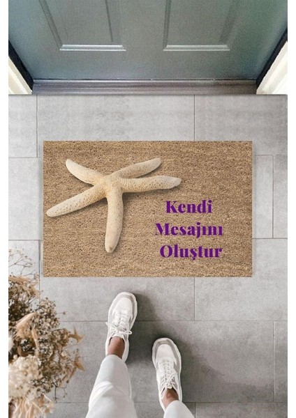Dijital Baskı Kişiye Özel Iç Kapı Dekorasyon Paspas PS11224
