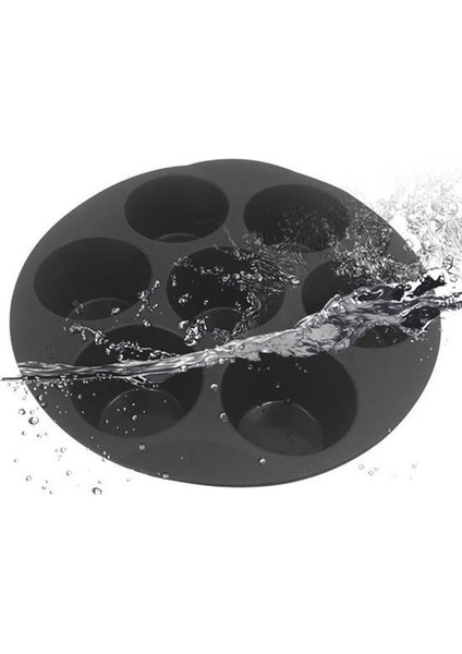 Tamarınd® 7 Gözlü Silikon Çok Amaçlı Airfryer Muffin Cupcake Kek ve Çörek Pişirme Kalıbı fırsatları