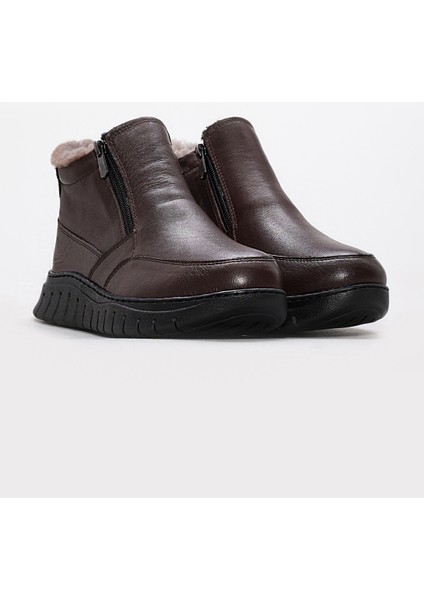 Hakiki Deri Kürklü Kadın Klasik Bot 583KZA2602 fırsatları