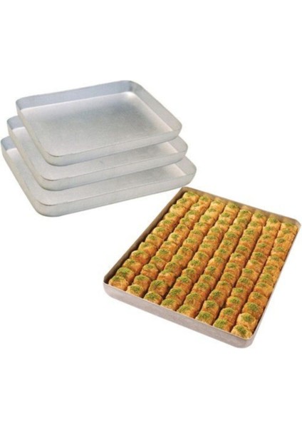 30X40 cm Bakır ve Alüminyum Baklava Börek Tepsisi, Şık ve Dayanıklı Tasarım fiyatları