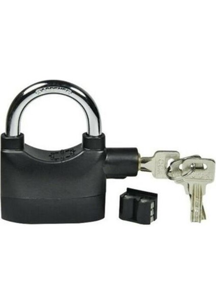 Tamarınd® Desibel Siyah Alarmlı Çok Fonksiyonlu Ekstra Güvenlikli Kare Asma Dolap Kilidi fırsatları