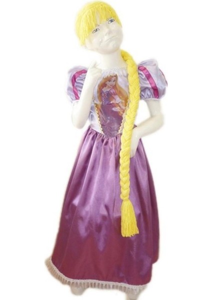 Mor Rapunzel Temalı Eğlenceli Kostüm, Çocuklar Için Ideal Seçenek! fiyatları