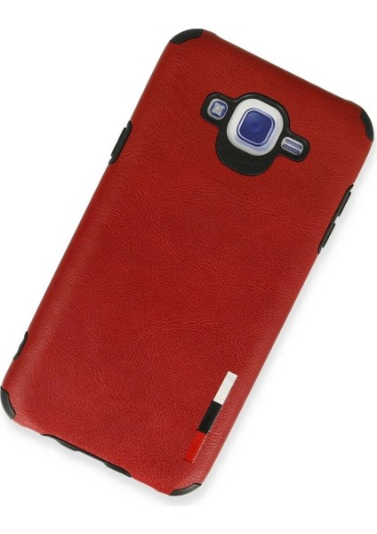 Samsung Galaxy J7 Kılıf Loop Deri Silikon - Kırmızı fiyatları