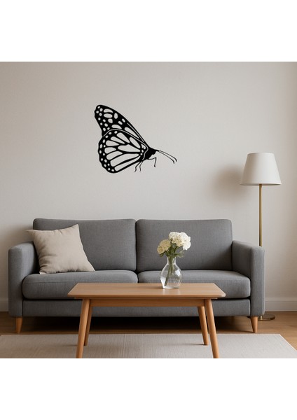 Minimalist Kelebek Duvar Sanatı - CPTD4597-7634 fırsatları