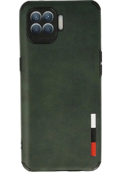 Oppo Reno 4 Lite Kılıf Loop Deri Silikon - Yeşil