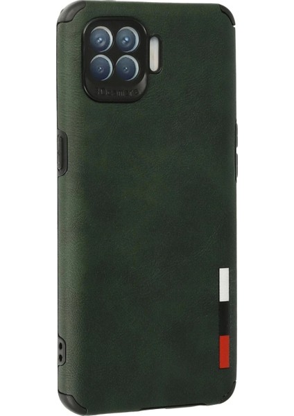 Oppo Reno 4 Lite Kılıf Loop Deri Silikon - Yeşil modelleri