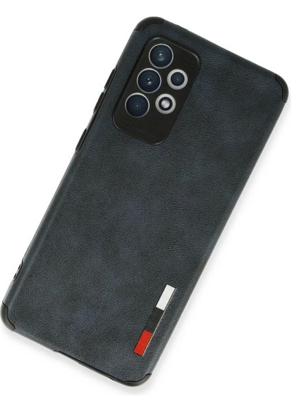 Samsung Galaxy A72 Kılıf Loop Deri Silikon - Lacivert fiyatları