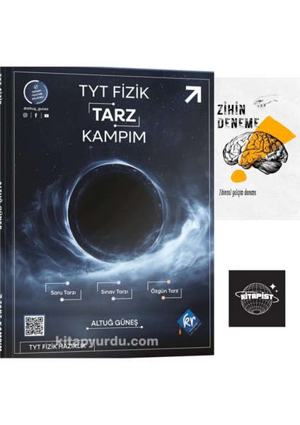 Tyt Fizik Tarz Kampım Altuğ Güneş Yeni Müfredata Göre HAZIRLANMIŞ+ZİHİNDENEME-KR665