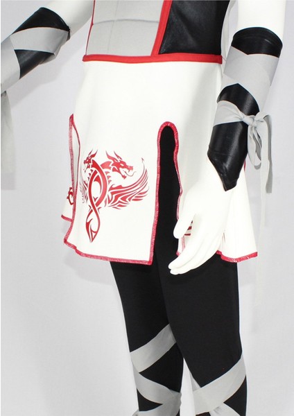 Beyaz Kız Ninja Kostümü, Eğlenceli ve Şık Oyun Kıyafeti fırsatları