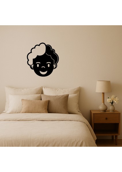 Modern Sanat Kadın Yüzü Dekoratif Duvar Tablosu - CPTD7953-1532