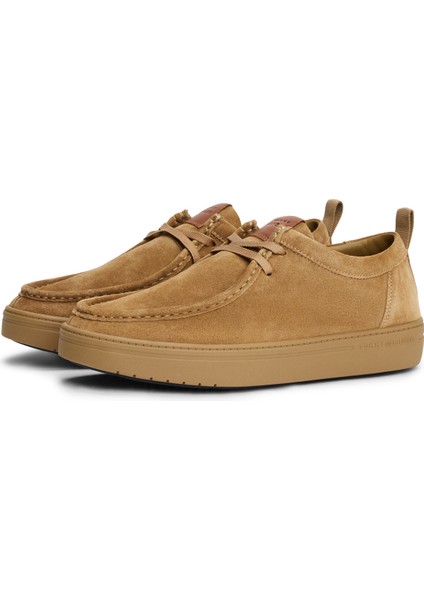 Süet Kahve Erkek Günlük Ayakkabı Modern Lıght Suede Moc Toe Shoe fiyatları