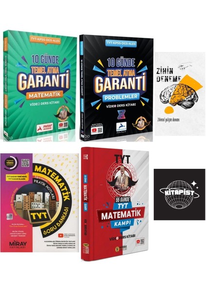 Bıyıklı Matematik Tyt Için Gerekli 4 Kitap Set YENİ+ZİHİNDENEME-KR152