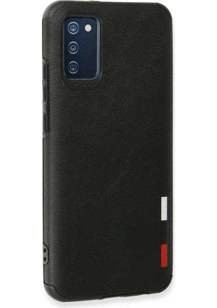 Samsung Galaxy A02S Kılıf Loop Deri Silikon - Siyah modelleri