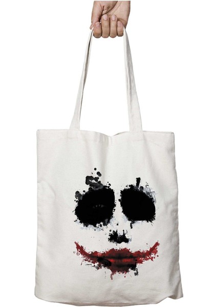 Joker Dark Knight Iki Taraf Kalıcı Yıkanabilir Okul Plaj Omuz Bez Çanta