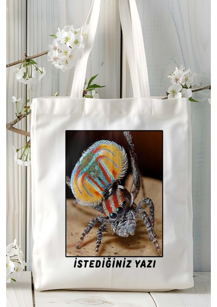 Örümcek Baskılı Omuz Çanta Kişiye Özel Model 4 fiyatları