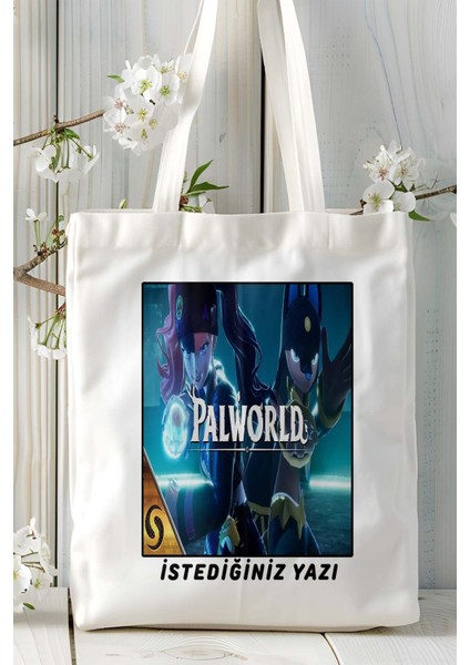 Palworld Oyun Baskılı Omuz Çanta Kişiye Özel Model 3 fiyatları