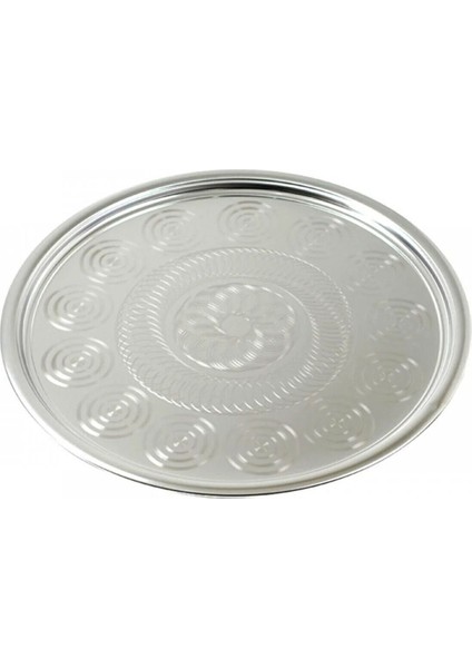 Paslanmaz Çelik Yer Sofrası Sini 73 Cm, Farklı Desenler fiyatları