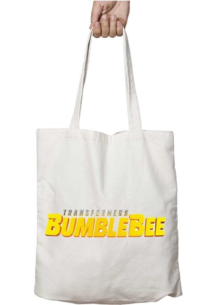 Transformers Bumblebee E Iki Taraf Kalıcı Yıkanabilir Okul Plaj Omuz Bez Çanta