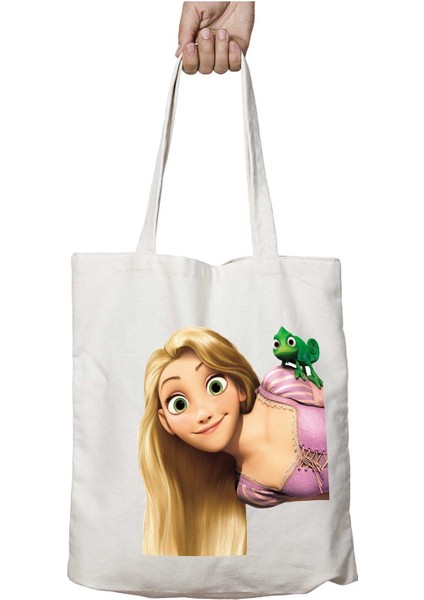 Rapunzel Free Png Image Iki Taraf Kalıcı Yıkanabilir Okul Plaj Omuz Bez Çanta