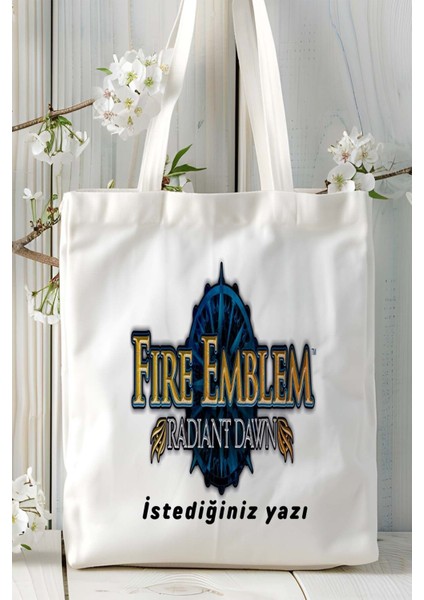 Fire Emblem Baskılı Bez Çanta Çift Taraflı Baskı Kişiye Özel Model 1 fiyatları