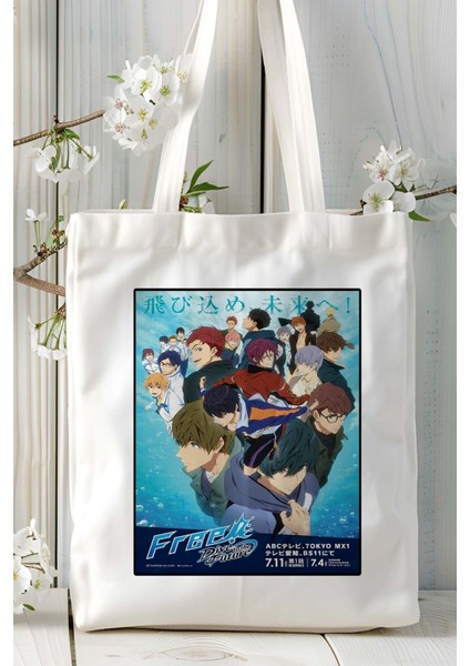 Free! Baskılı Bez Omuz Çantası Kişiye Özel Model 3