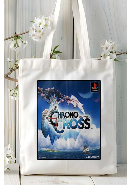 Chrono Cross Oyun Baskılı Omuz Çanta Kişiye Özel Model 4