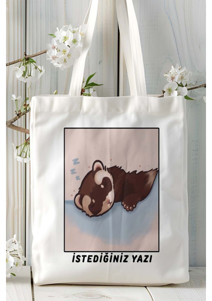 Gelincik Baskılı Omuz Çanta Kişiye Özel Model 2 fiyatları