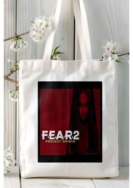 Fear Oyun Baskılı Omuz Çanta Kişiye Özel Model 2