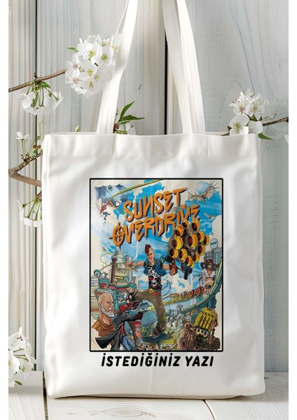 Sunset Over Drive Oyun Baskılı Omuz Çanta Kişiye Özel Model 1 fiyatları