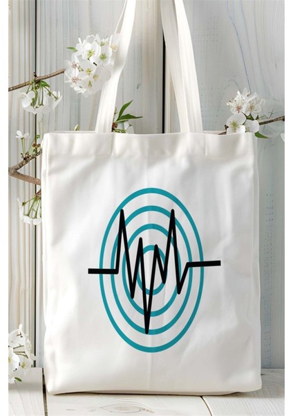 Deprem Baskılı Bez Çanta Kişiye Özel Model 1