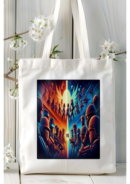 Free Fire Oyun Baskılı Omuz Çanta Kişiye Özel Model 1