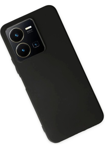 Vivo Y35 Kılıf First Silikon - Siyah modelleri