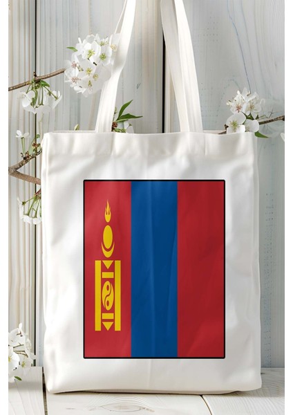 Moldova Bayrak Baskılı Omuz Çanta Kişiye Özel Model