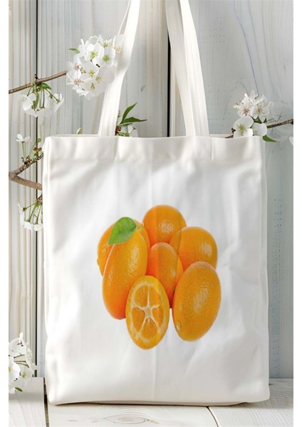 Kamkat Baskılı Bez Çanta Kişiye Özel Model 2