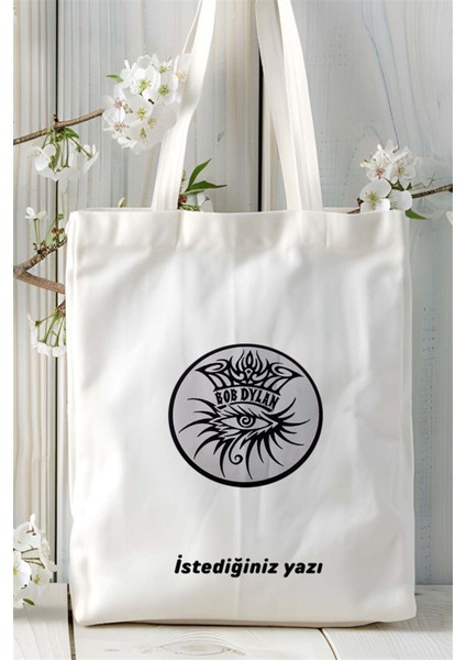 Bob Dylan Baskılı Bez Çanta Kişiye Özel Model 1 fiyatları