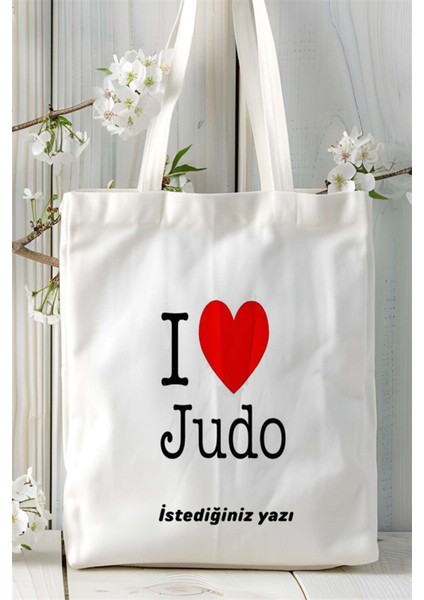 Judo Baskılı Bez Çanta Kişiye Özel Model 1 fiyatları