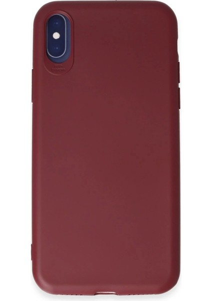iPhone x Kılıf First Silikon - Kiremit